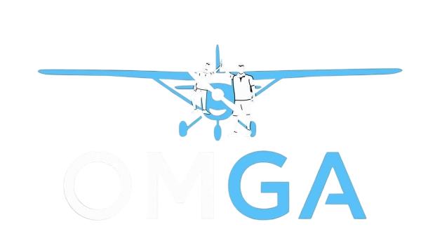 OMGA Flights — two pilots with a Cessna 172